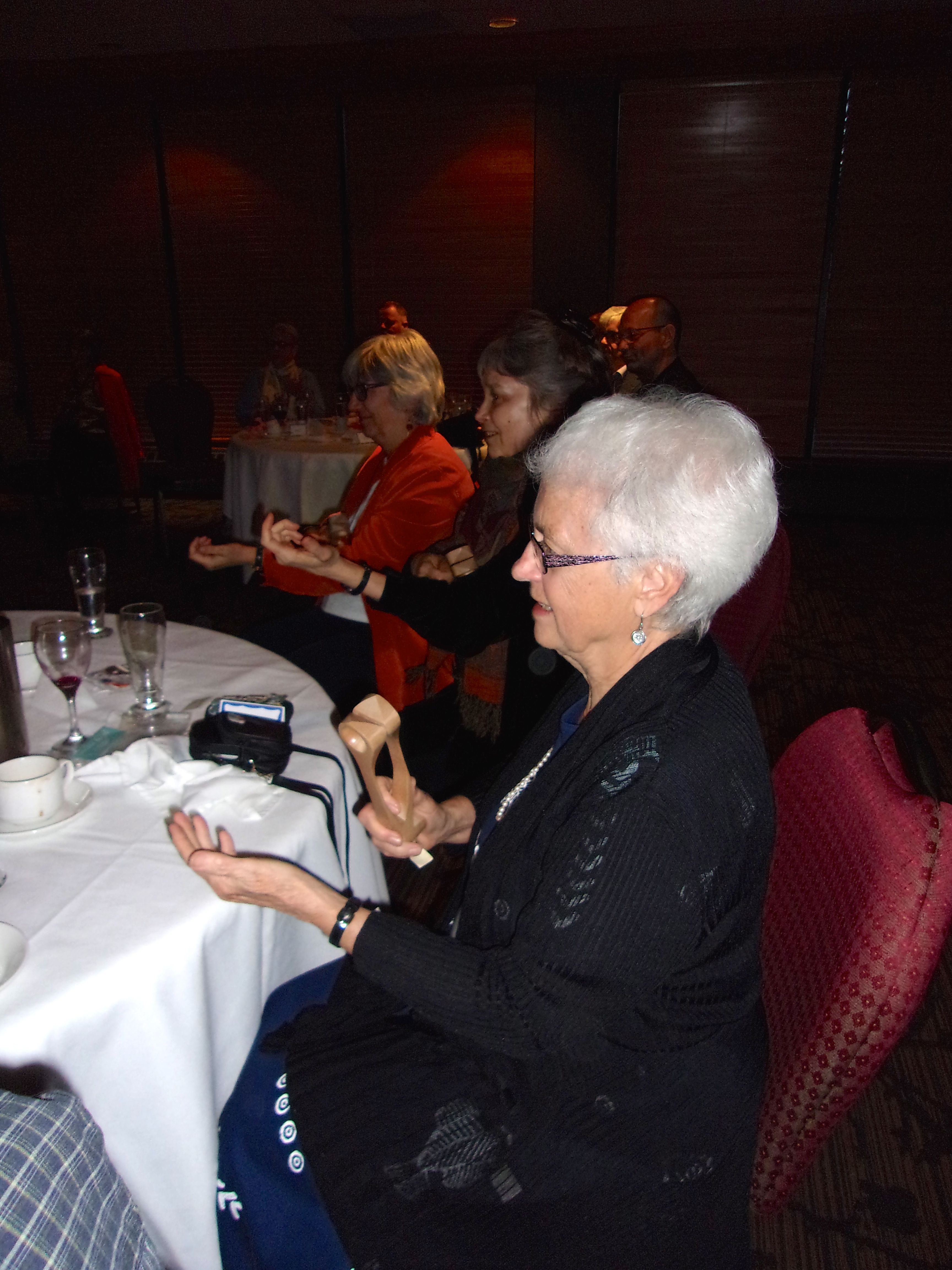 Banquet – Marilyn Conroy Playing Spoons